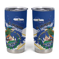 El Salvador Independence Day 1821 Tumbler Cup - Wonder Print Shop