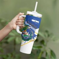 El Salvador Independence Day 1821 Tumbler With Handle - Wonder Print Shop