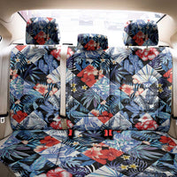 Hawaii Tropicana Blue Pattern Back Car Seat Cover - Wonder Print Shop