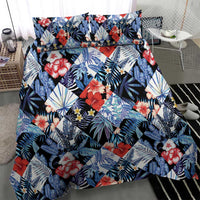 Hawaii Tropicana Blue Pattern Bedding Set - Wonder Print Shop