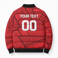 Custom Islamabad Cricket Bomber Puffer Jacket United We Win - Wonder Print Shop