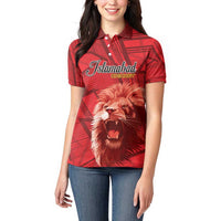 Custom Islamabad Cricket Women Polo Shirt United We Win - Wonder Print Shop