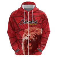 Custom Islamabad Cricket Zip Hoodie United We Win - Wonder Print Shop