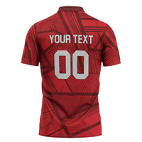 Custom Islamabad Cricket Zipper Polo Shirt United We Win - Wonder Print Shop