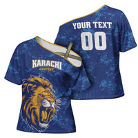 Custom Karachi Cricket Kings Cross Shoulder Shirt Yeh Hai Karachi - Wonder Print Shop
