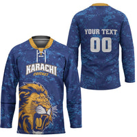 Custom Karachi Cricket Kings Hockey Jersey Yeh Hai Karachi - Wonder Print Shop