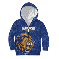 Custom Karachi Cricket Kings Kid Hoodie Yeh Hai Karachi - Wonder Print Shop