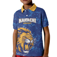 Custom Karachi Cricket Kings Kid Polo Shirt Yeh Hai Karachi - Wonder Print Shop