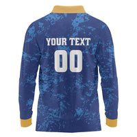 Custom Karachi Cricket Kings Long Sleeve Polo Shirt Yeh Hai Karachi - Wonder Print Shop