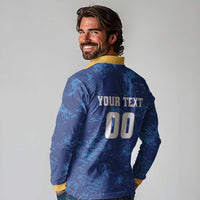 Custom Karachi Cricket Kings Long Sleeve Polo Shirt Yeh Hai Karachi - Wonder Print Shop