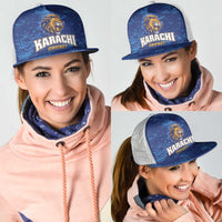 Karachi Cricket Kings Mesh Trucker Cap Yeh Hai Karachi - Wonder Print Shop