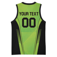 Custom Lahore Cricket Qalandars Basketball Jersey Dama Dam Mast Qalandar - Wonder Print Shop