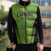 Custom Lahore Cricket Qalandars Sleeveless Puffer Jacket Dama Dam Mast Qalandar - Wonder Print Shop