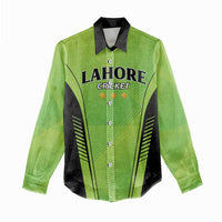 Custom Lahore Cricket Qalandars Women Casual Shirt Dama Dam Mast Qalandar - Wonder Print Shop