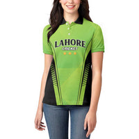 Custom Lahore Cricket Qalandars Women Polo Shirt Dama Dam Mast Qalandar - Wonder Print Shop