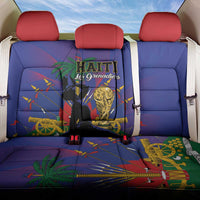 Haiti World Football 2026 Back Car Seat Cover Go Les Grenadiers - Wonder Print Shop