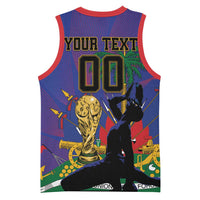 Custom Haiti World Football 2026 Basketball Jersey Go Les Grenadiers - Wonder Print Shop