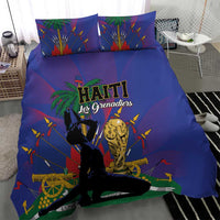 Haiti World Football 2026 Bedding Set Go Les Grenadiers - Wonder Print Shop