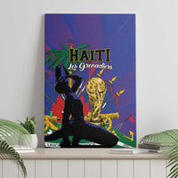 Haiti World Football 2026 Canvas Wall Art Go Les Grenadiers - Wonder Print Shop
