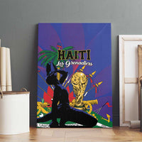 Haiti World Football 2026 Canvas Wall Art Go Les Grenadiers - Wonder Print Shop