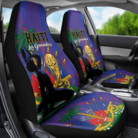 Haiti World Football 2026 Car Seat Cover Go Les Grenadiers - Wonder Print Shop