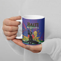 Haiti World Football 2026 Ceramic Mug Go Les Grenadiers - Wonder Print Shop