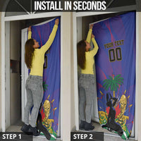 Custom Haiti World Football 2026 Door Cover Go Les Grenadiers - Wonder Print Shop