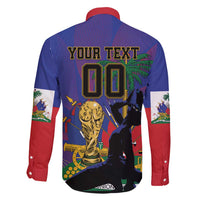 Custom Haiti World Football 2026 Family Matching Puletasi and Hawaiian Shirt Go Les Grenadiers - Wonder Print Shop
