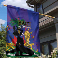 Haiti World Football 2026 Garden Flag Go Les Grenadiers - Wonder Print Shop