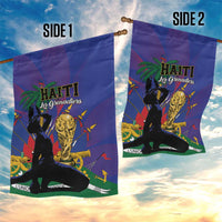 Haiti World Football 2026 Garden Flag Go Les Grenadiers - Wonder Print Shop