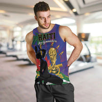 Custom Haiti World Football 2026 Men Tank Top Go Les Grenadiers - Wonder Print Shop