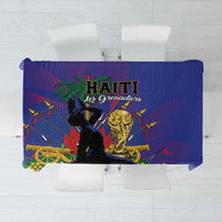 Haiti World Football 2026 Tablecloth Go Les Grenadiers - Wonder Print Shop