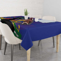 Haiti World Football 2026 Tablecloth Go Les Grenadiers - Wonder Print Shop