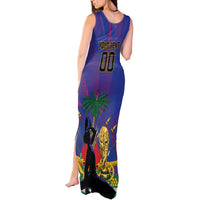 Custom Haiti World Football 2026 Tank Maxi Dress Go Les Grenadiers - Wonder Print Shop