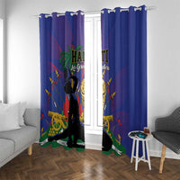 Haiti World Football 2026 Window Curtain Go Les Grenadiers - Wonder Print Shop