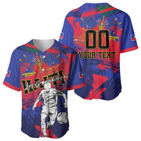 Custom Ekip Foutbol Ayiti 2026 Baseball Jersey Haiti Grenadye Alaso - Wonder Print Shop