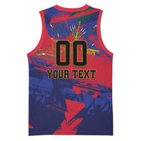 Custom Ekip Foutbol Ayiti 2026 Basketball Jersey Haiti Grenadye Alaso - Wonder Print Shop