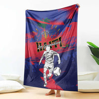 Ekip Foutbol Ayiti 2026 Blanket Haiti Grenadye Alaso - Wonder Print Shop