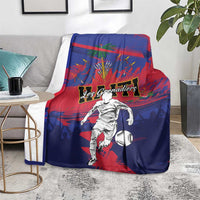 Ekip Foutbol Ayiti 2026 Blanket Haiti Grenadye Alaso - Wonder Print Shop