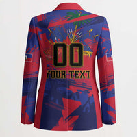 Custom Ekip Foutbol Ayiti 2026 Blazer Haiti Grenadye Alaso - Wonder Print Shop