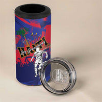 Custom Ekip Foutbol Ayiti 2026 4 in 1 Can Cooler Tumbler Haiti Grenadye Alaso - Wonder Print Shop
