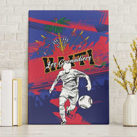 Ekip Foutbol Ayiti 2026 Canvas Wall Art Haiti Grenadye Alaso - Wonder Print Shop