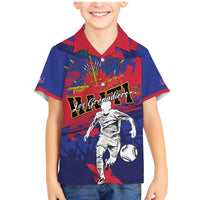 Custom Ekip Foutbol Ayiti 2026 Family Matching Mermaid Dress and Hawaiian Shirt Haiti Grenadye Alaso - Wonder Print Shop