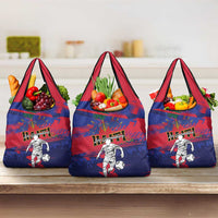 Ekip Foutbol Ayiti 2026 Grocery Bag Haiti Grenadye Alaso - Wonder Print Shop