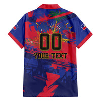 Custom Ekip Foutbol Ayiti 2026 Hawaiian Shirt Haiti Grenadye Alaso - Wonder Print Shop