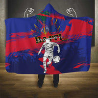 Ekip Foutbol Ayiti 2026 Hooded Blanket Haiti Grenadye Alaso - Wonder Print Shop