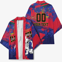 Custom Ekip Foutbol Ayiti 2026 Kimono Haiti Grenadye Alaso - Wonder Print Shop