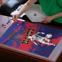 Ekip Foutbol Ayiti 2026 Puzzle Haiti Grenadye Alaso - Wonder Print Shop