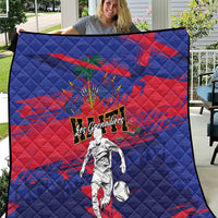 Ekip Foutbol Ayiti 2026 Quilt Haiti Grenadye Alaso - Wonder Print Shop