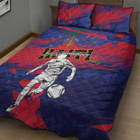 Ekip Foutbol Ayiti 2026 Quilt Bed Set Haiti Grenadye Alaso - Wonder Print Shop